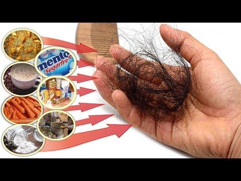 What foods cause hair loss