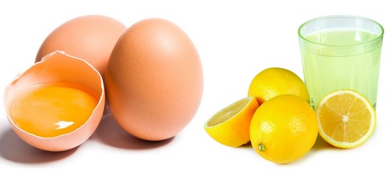 What can I mix with egg for hair